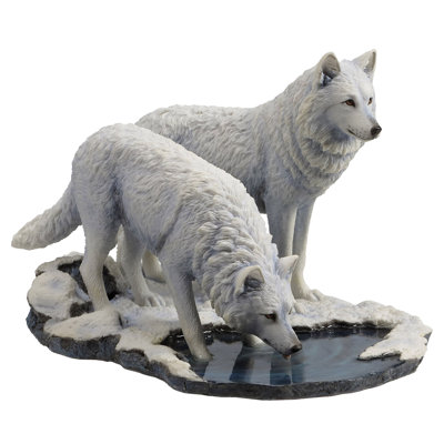 Figurine 10.24 en résine de polyuréthane blanche