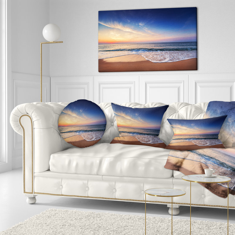 Coussin lombaire cloudscape sur mer magnifique shore