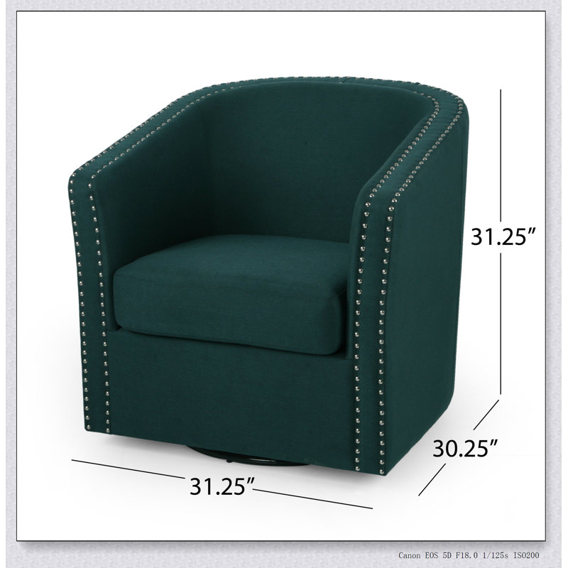 CHAISE PIVOTANTE Structure de base solide, confortable, durable et magnifique, Tissu vert