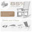 Chaise berçante d'extérieur Plumville-311768947