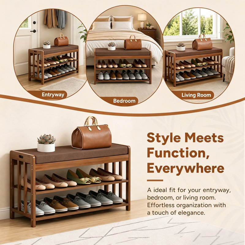 Shoe Storage Bench