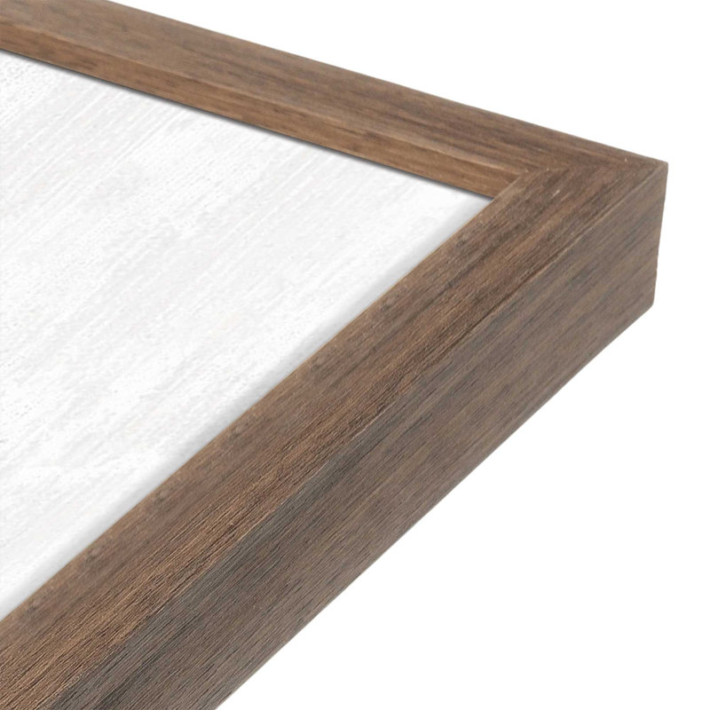 Impression florale pleine fleur par Trio, Brun, L 32 po x H 24 po, Impression encadrée