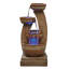 Wetzel Outdoor Floor Fountain with Lights