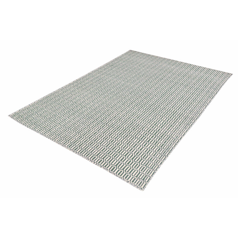 Serena Geometric Flatweave Area Rug, Rectangle 140 x 200cm