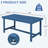 HDPE Patio Dining Table  With Umbrella Hole-2054109337