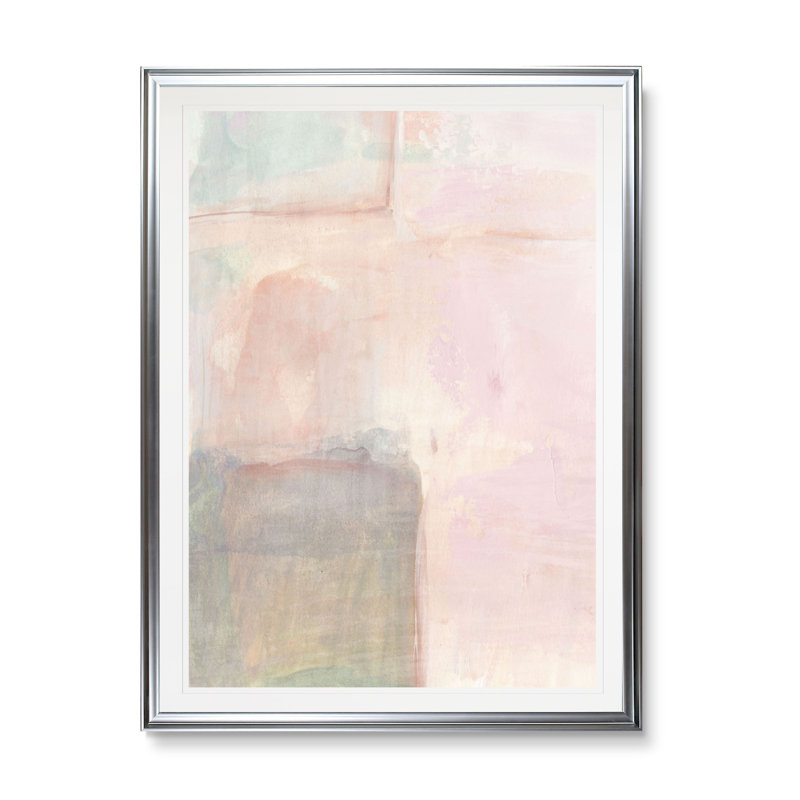 «Morning Meditation I», reproduction, H 30 po x l 22 po x P 1,5 po, Cadre argenté
