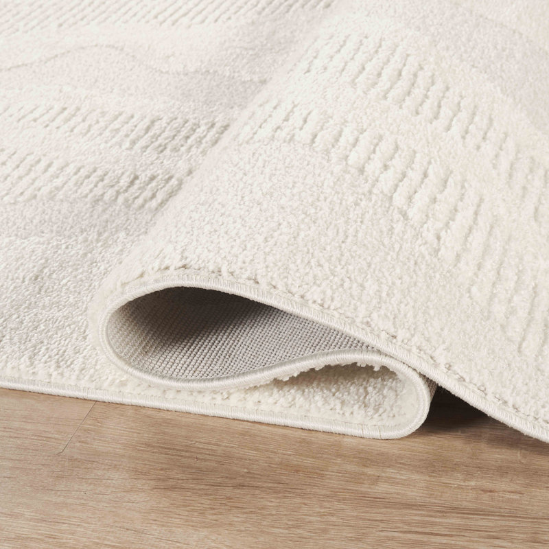 Tapis crème Abani Rugs NOM190A, Rectangle 6 pi x 9 pi