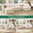 Wynter Modular Storage Sleeper Cloud Sofa Upholstered Corduroy Sectional Couch-120628580