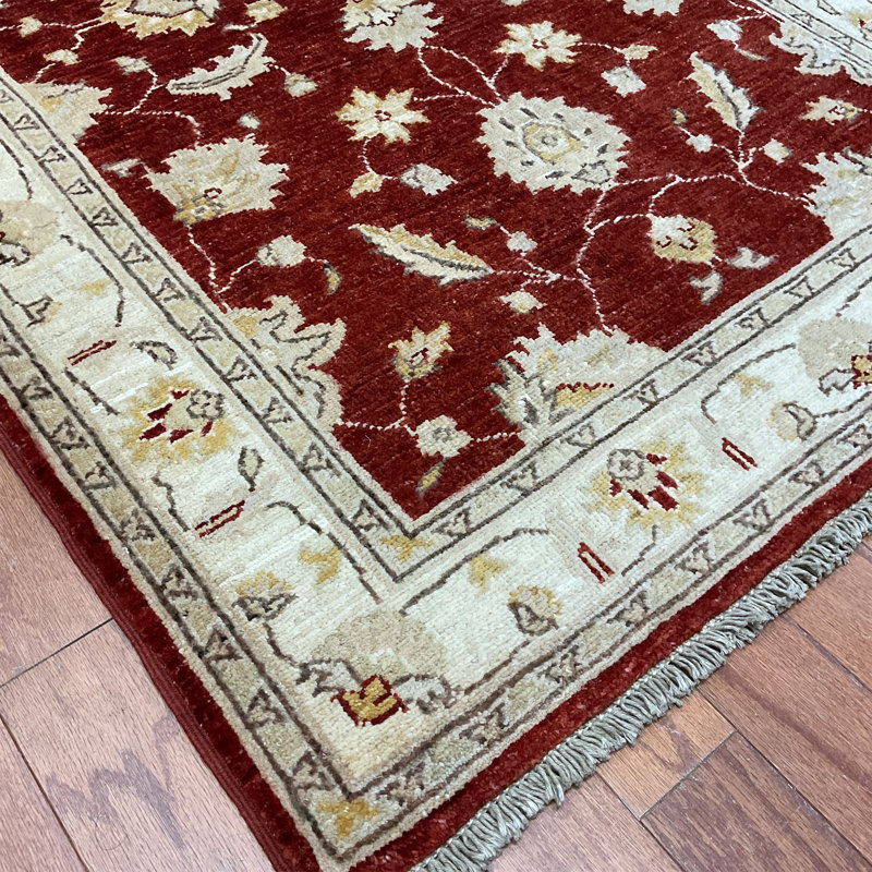 Tapis en laine fait à la main Oushak