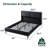 Upholstered Wingback Bed-63519495-63519494