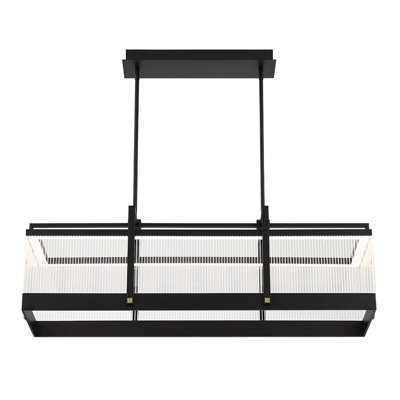Lustre noir 1 lumière Sally