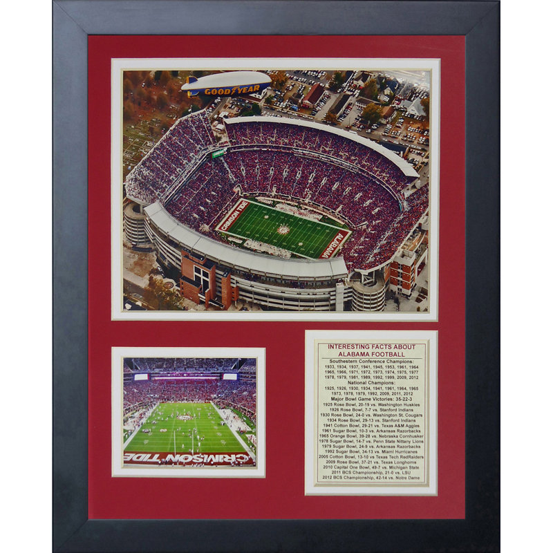 Souvenirs encadrée « georgia bulldogs greats »