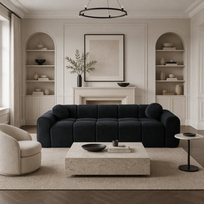 98.4" Extra Large Compression Sofa