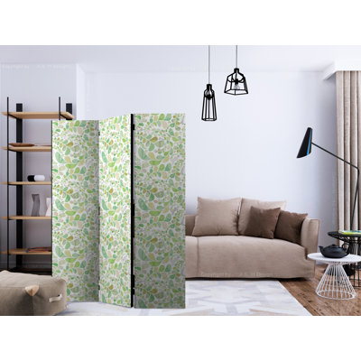 135cm W x 172cm H 3 - Panel Solid Wood Folding Room Divider