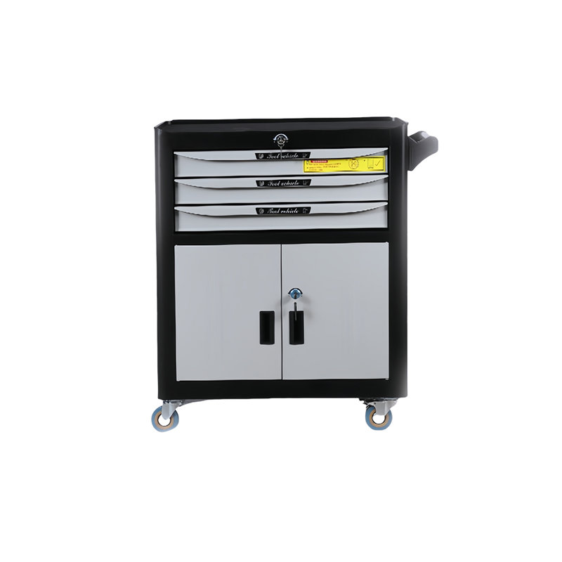 Mikeria 27.1'' W Steel Bottom Rollaway Chest with Wheels