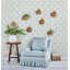 Rouleau de fleurs pelez et collez-99469310