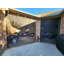 18x7  Screen Covers for Garage, Carport, Covered Patio, Breezeway, Porch with Clay Aluminum Frame