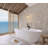 Fredericksburg 70'' x 33.5'' Soaking Acrylic Bathtub-108230023