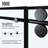 Elan 56-60" W x 66" H Sliding Frameless Tub Door with 3/8" Striped Clear Glass