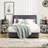 Kempst 31'' Tall Corner Bookcase Set-88388746