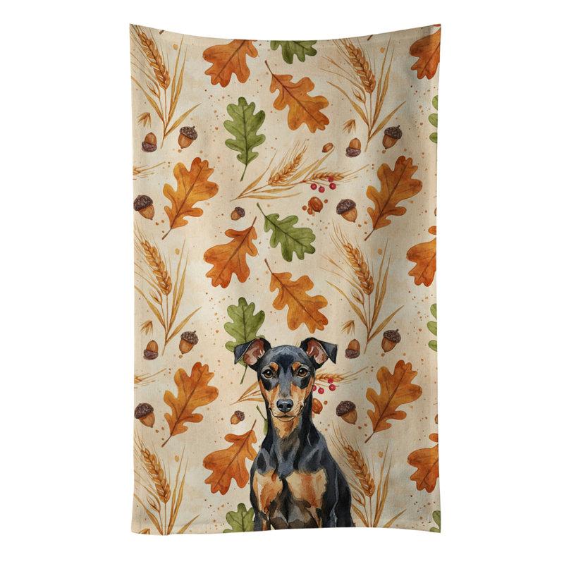 Serviette de cuisine Manchester Terrier, Manchester Terrier