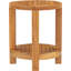 Outdoor Round Teak Side Table