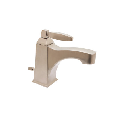 Intrigue Single-handle Bathroom Faucet with Drain Assembly