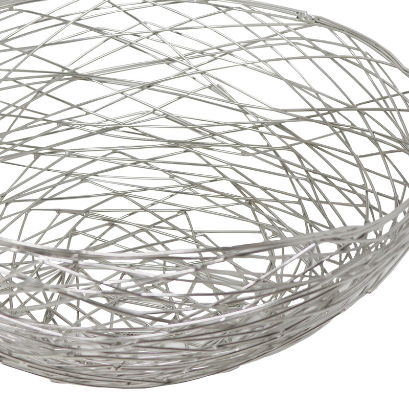 Bol décoratif en métal, Argent