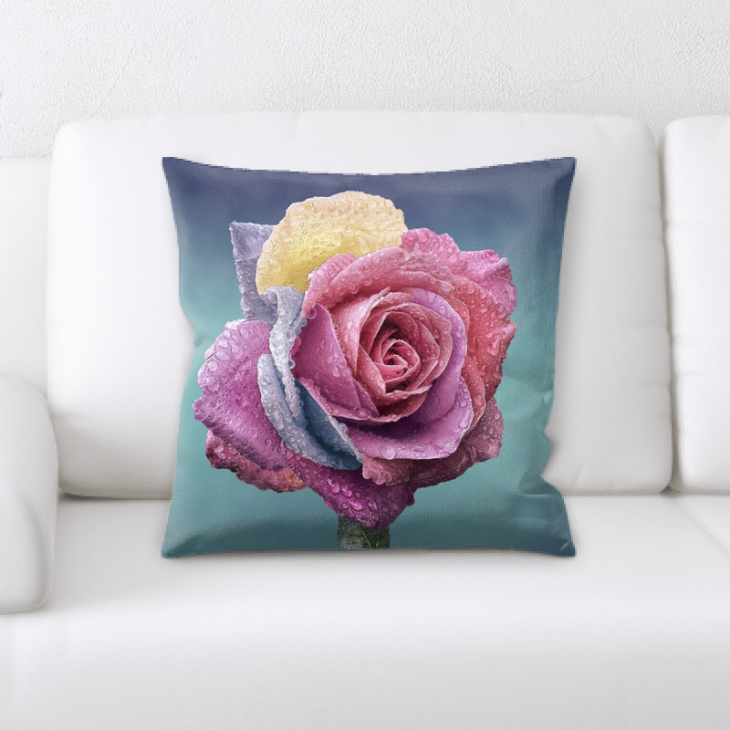 Coussin rose