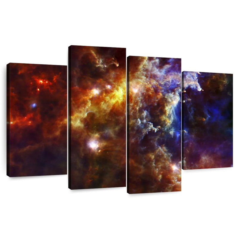 Oberle Rosette Nebula, 27" H x 43" W