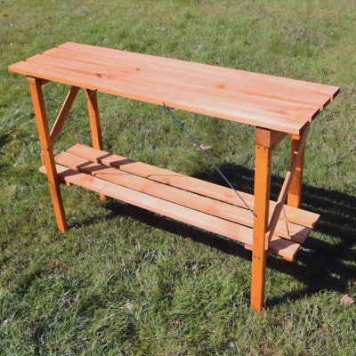 Azilyn 6ft X 1ft 2 Tier Greenhouse Staging