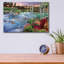 «Bridge Fishing» par Bigelow, illustrations sur verre acrylique-2135945234