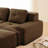 153" Modern U-Shaped Modular Sectional Sofa-128940774