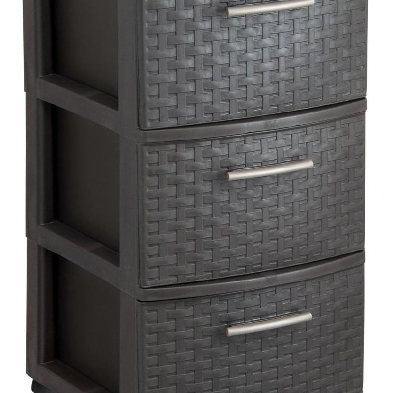 Armoire de rangement à roulettes 13 po