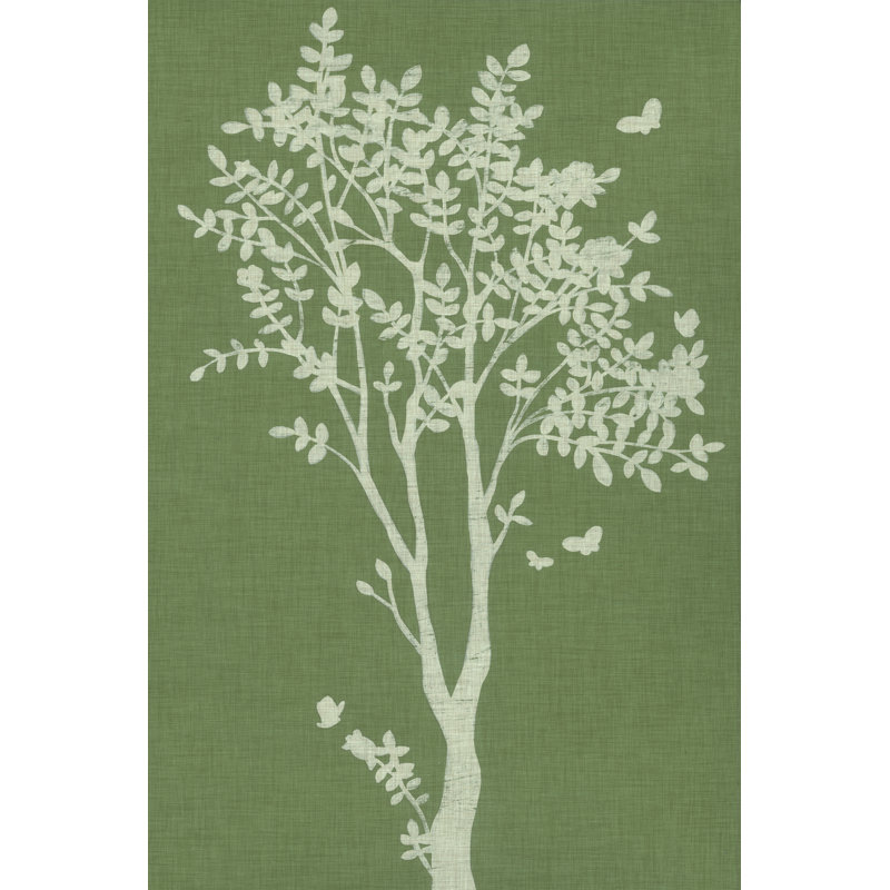 Tableau In Sage I by June Erica Vess - Wrapped Canvas Painting, 46cm H x 30cm W x 3.8cm D