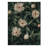Dark Bloom Of Peonies Petal Serenity I - Peonies Wood Wall Decor - On Natural Pine Wood-1250278171