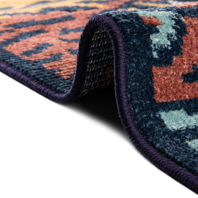 Millville Indoor/Outdoor Rug Multi, Rectangle 6' x 9'