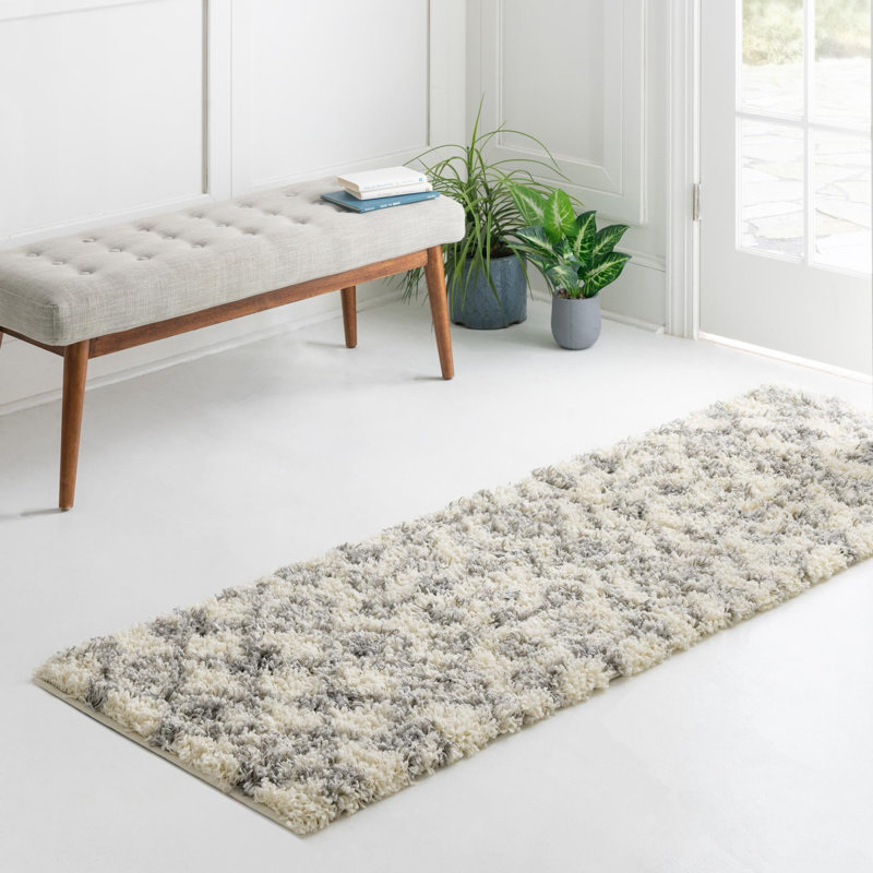 Abstract Indoor Rug, Runner 2' x 7'