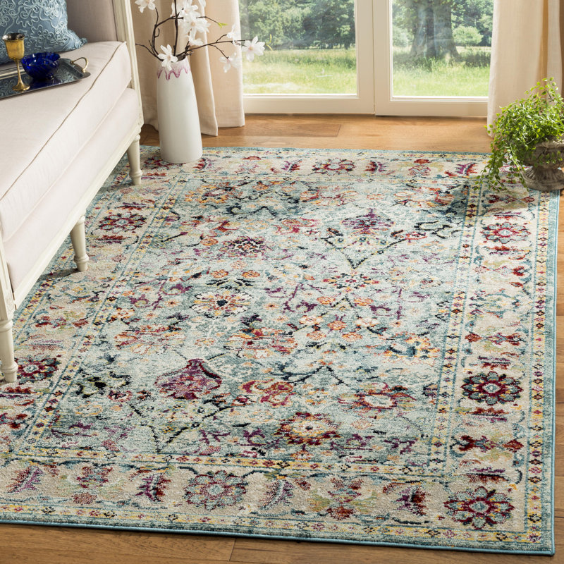 Graves Oriental Hand Woven Area Rug, Rectangle 122 x 183 cm