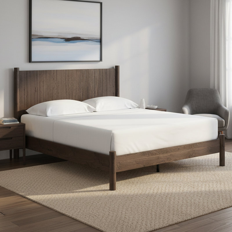 Cadmori King Panel Platform Bed, King