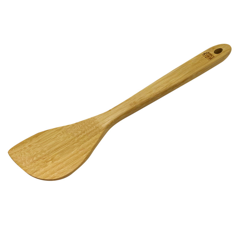 Joyce Chen Burnished Bamboo Wok Spatula, 15-inch