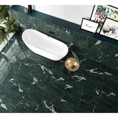 24X12 Inch Real Diamond Marble Tiles For Bathroom Wall And Floor, Luxury Elegant, Natural Pattern Uniqueness Trait Genuine Lobby Style, Diy Decoration Versatility