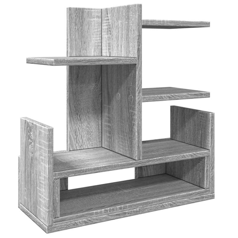 Manufactured Wood Desk Organizer, Grey Sonoma