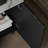 30" W Bathroom Vanity with Sintered Stone Top and Ceramic Sink, Fluted Freestanding Vanity, Black-1218304230