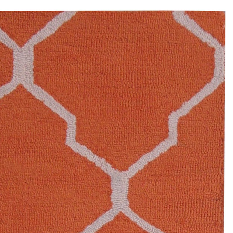 Wool Geometric Indoor Rug