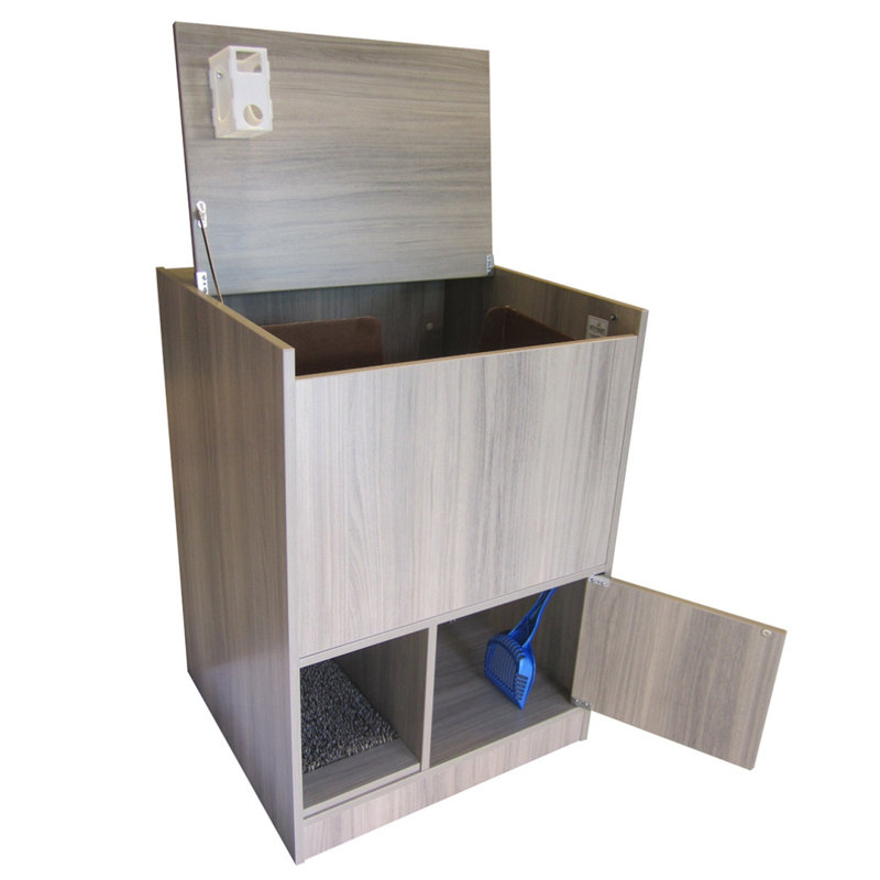 Armoire pour litière Heeya Out Of Sight, Gris