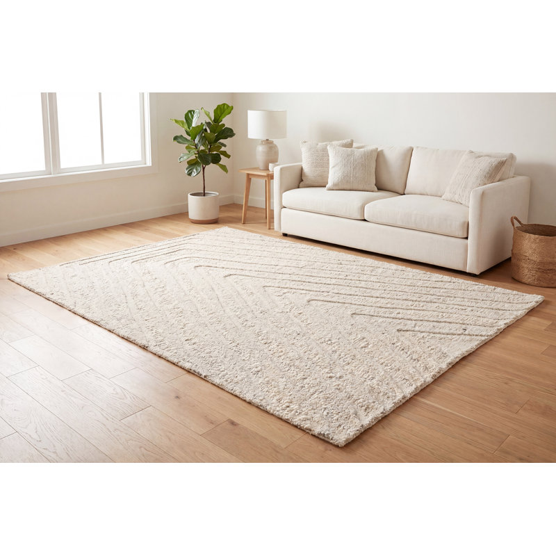 Crossen 18751-100 crème, Rectangulaire 8 pi x 10 pi