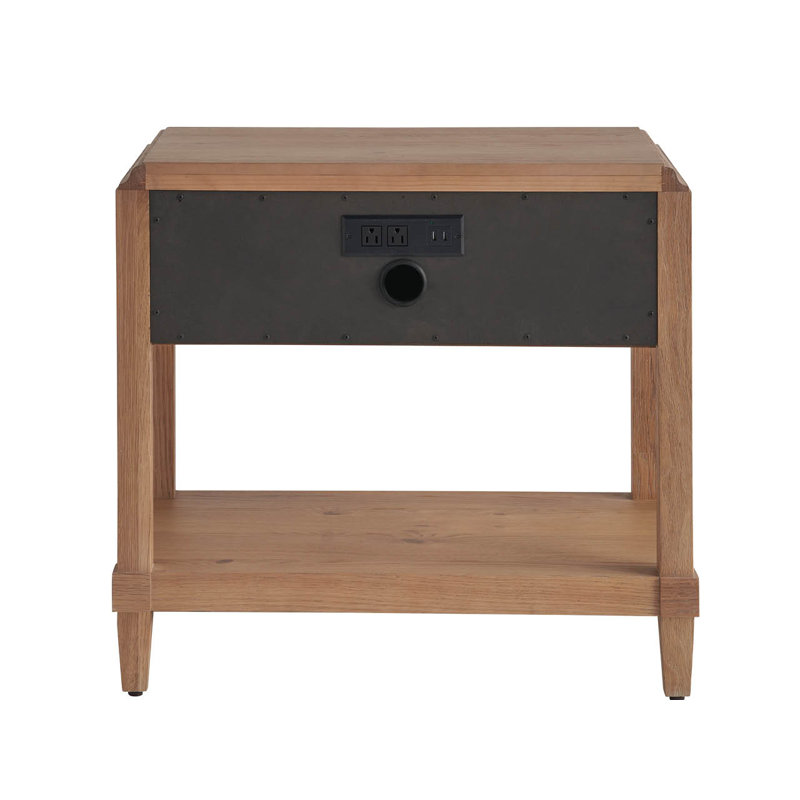Sienna Drawer Nightstand, Tan
