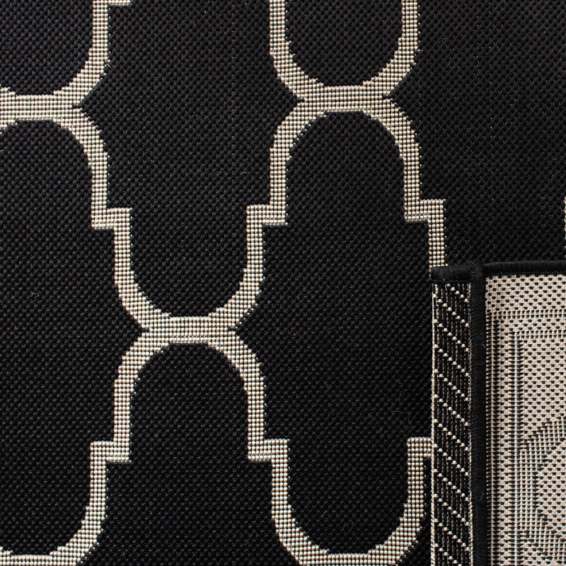 Herefordshire Performance Geometric Indoor/Outdoor Area Rug, Rectangle 5'3" x 7'7"