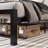 Bethina Vegan Leather Metal Platform Bed-592327866
